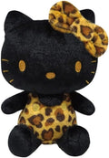 K Company Hello Kitty Leopard Print Male Plush Toy Black/Brown KTH-ON2-BKB NEW