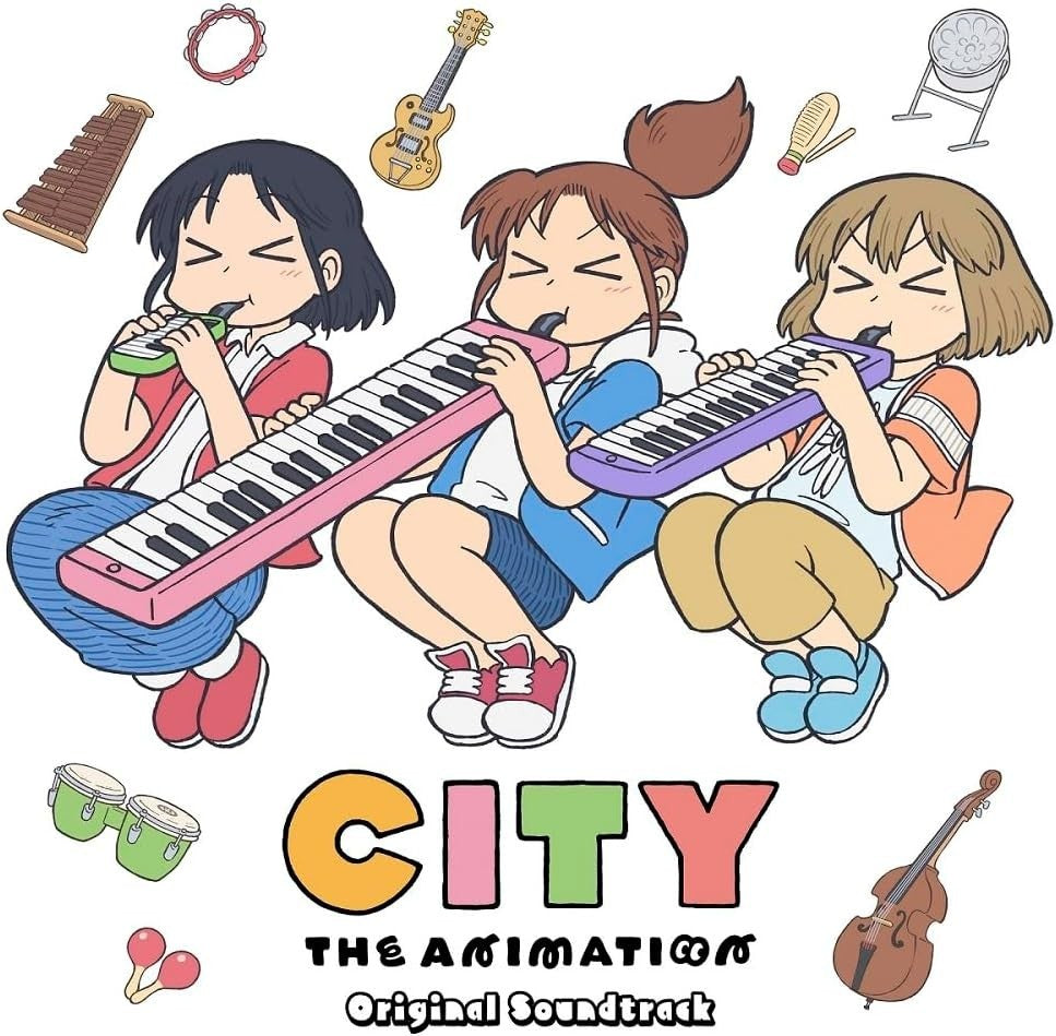 CD New Piranhans CITY THE ANIMATION Original Soundtrack  From Japan CD 26tracks