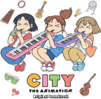 CD New Piranhans CITY THE ANIMATION Original Soundtrack  From Japan CD 26tracks