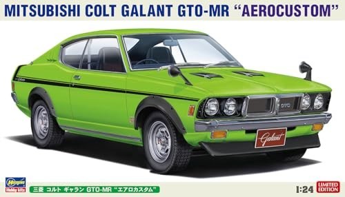 1/24 Mitsubishi Colt Galant GTO-MR Aero Custom Plastic Model 20762 Car New