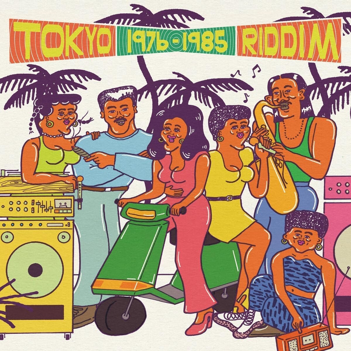 New LP Various/TOKYO RIDDIM 1976-1985 TIME016