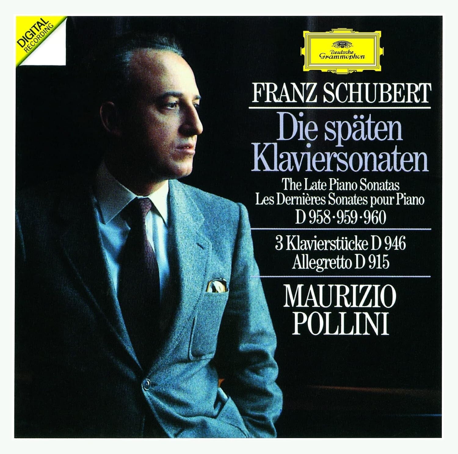 New Maurizio Pollini Schubert Piano Sonatas No.19-21 2 UHQCD Limited Edition