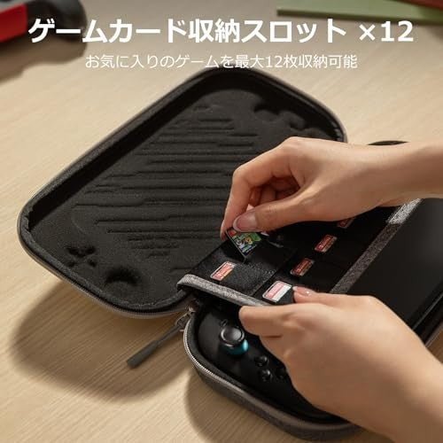 tomtoc Slim Carrying Case for Nintendo Switch 2 Model 2025  Protective Hard New