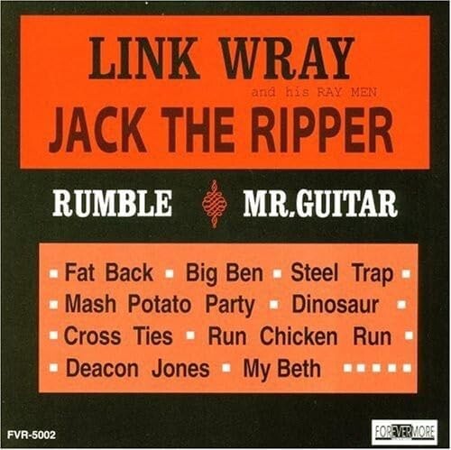 New LINK WRAY AND HIS RAY MEN Jack The Ripper  JAPAN MINI LP CD