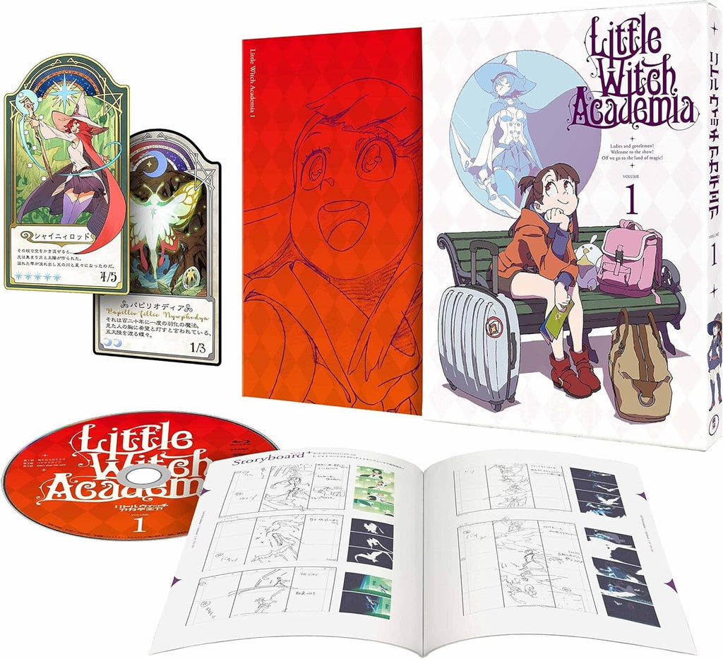 DVD Little Witch Academia Vol.1 First Limited Edition New