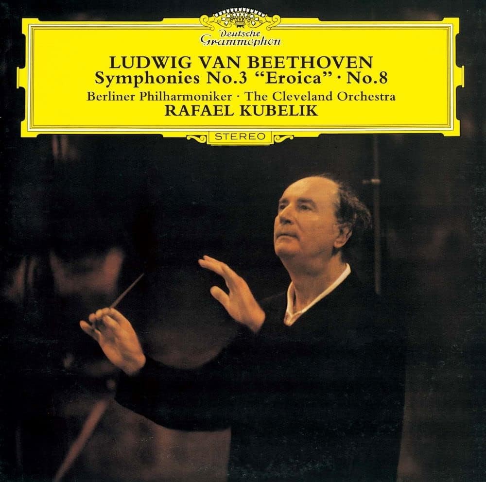 CD New Rafael Kubelik BPO/Cleveland Beethoven: Symphony No.3,8 Japan OBI