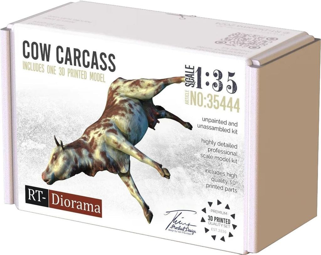 RT Diorama 1/35 Cow Carcass Diorama Scenery Model Kit RTD35444 Scenery NEW