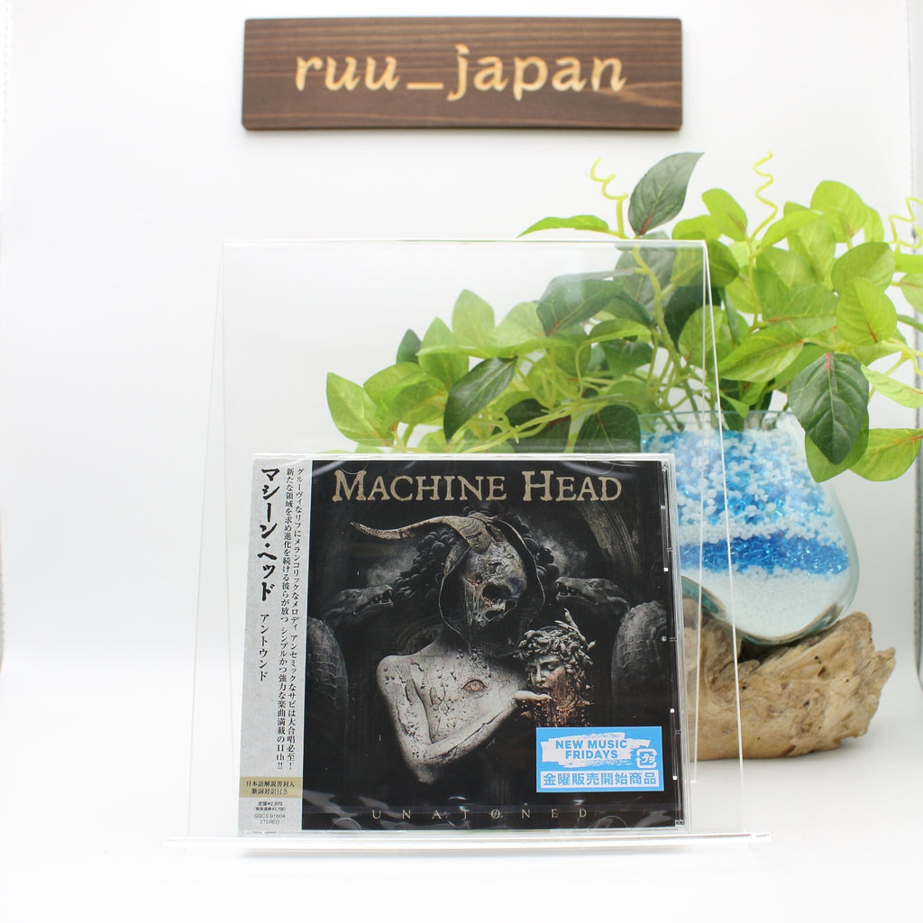 New MACHINE HEAD UNATONED  2025 JAPAN CD