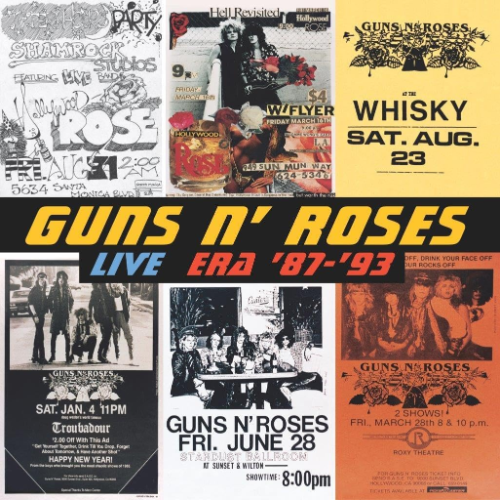 CD  GUNS N’ ROSES LIVE ERA ’87 - ’93 JAPAN 2025 SHM