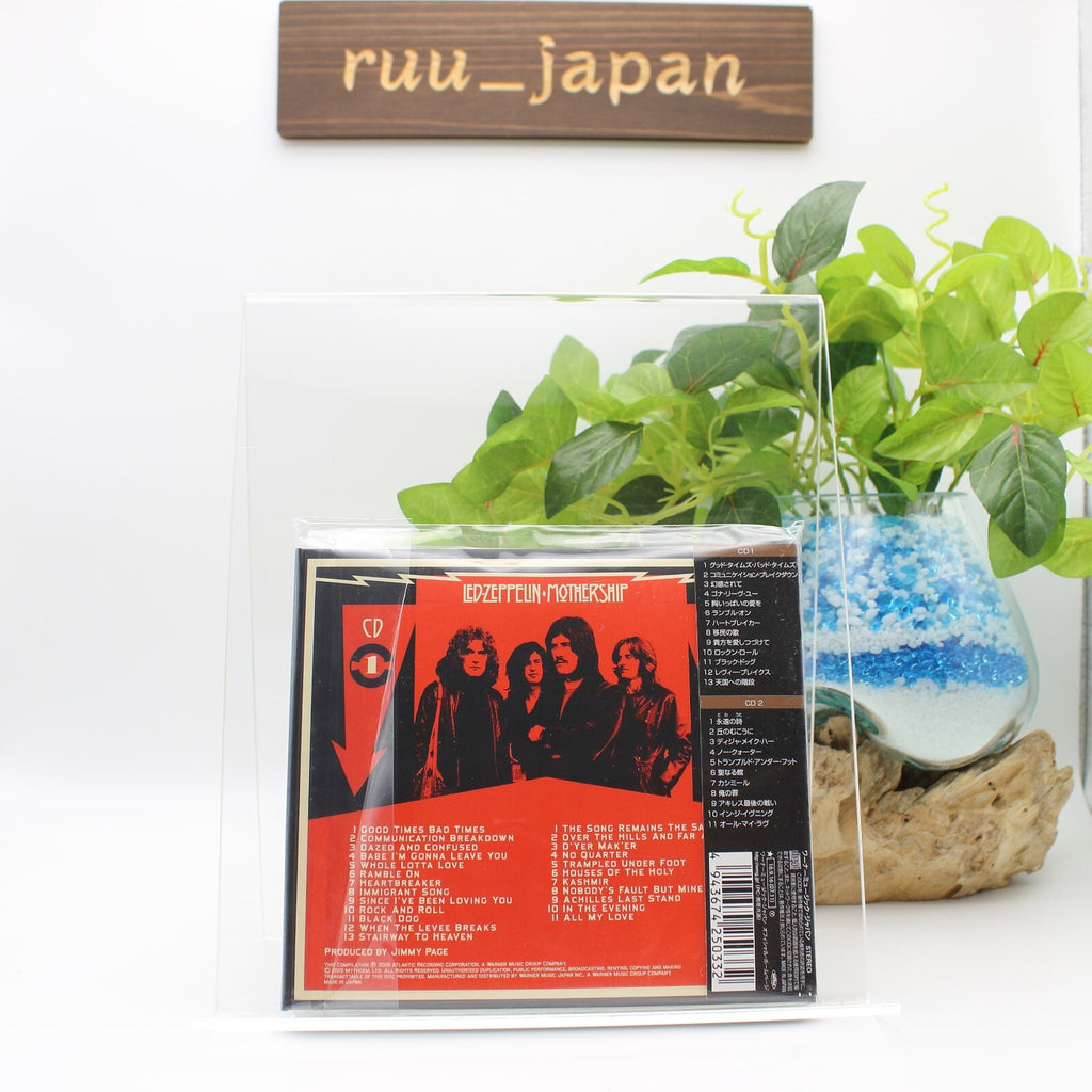 New Led Zeppelin 2CD Mothership Compi. Cardboard Sleeve OBI Japan