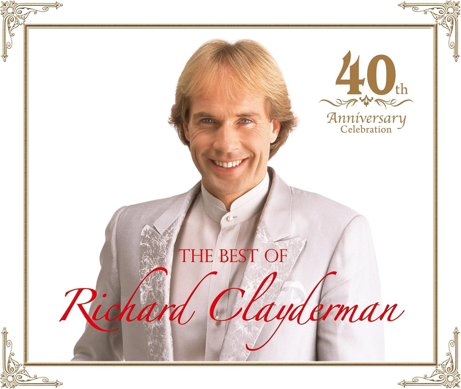 RICHARD CLAYDERMAN-40 YEARS ANNIVERSARY BEST-JAPAN 2 CD+DVD Japan New