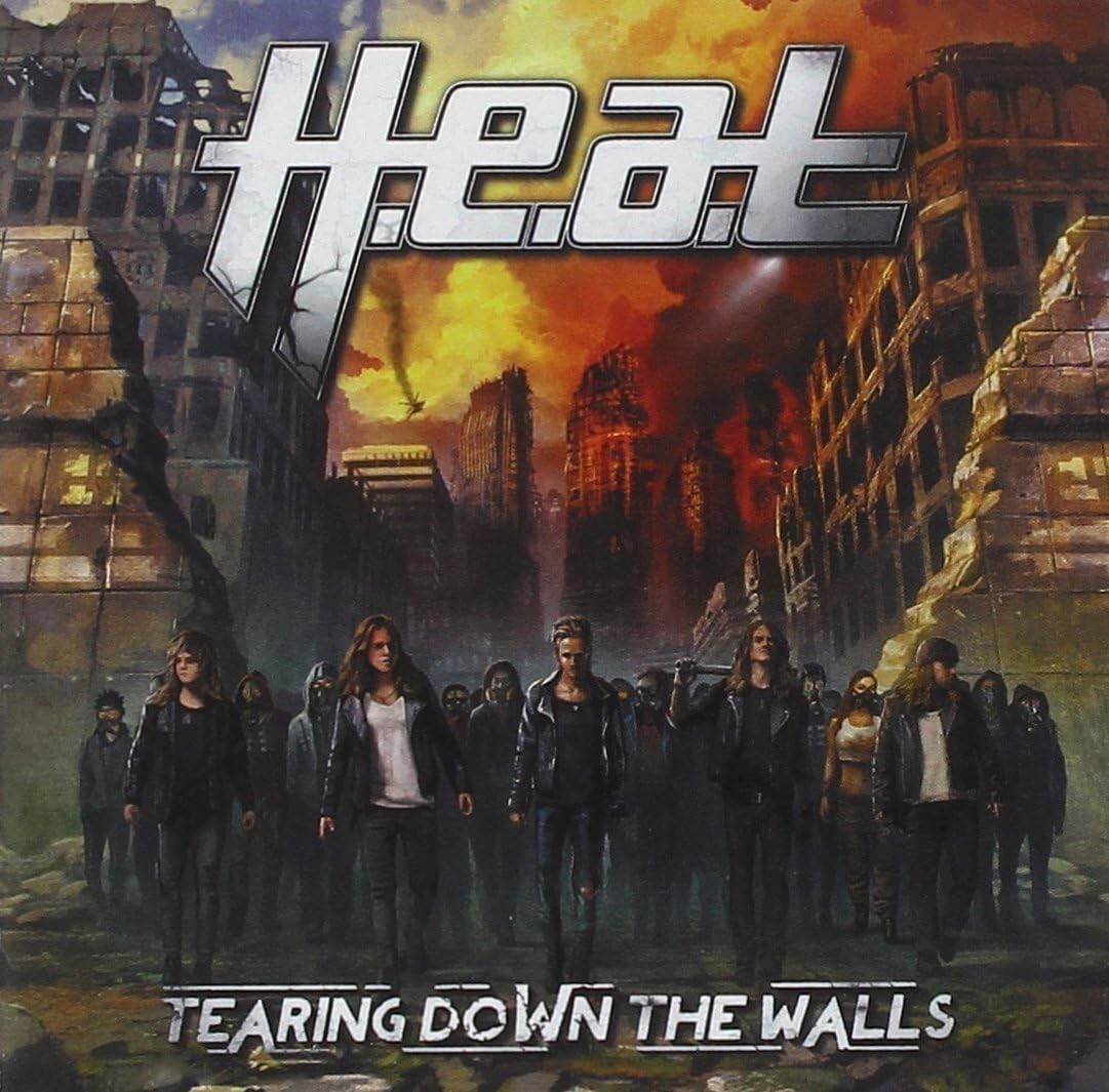 New H.E.A.T TEARING DOWN THE WALLS with Bonus Track JAPAN CD