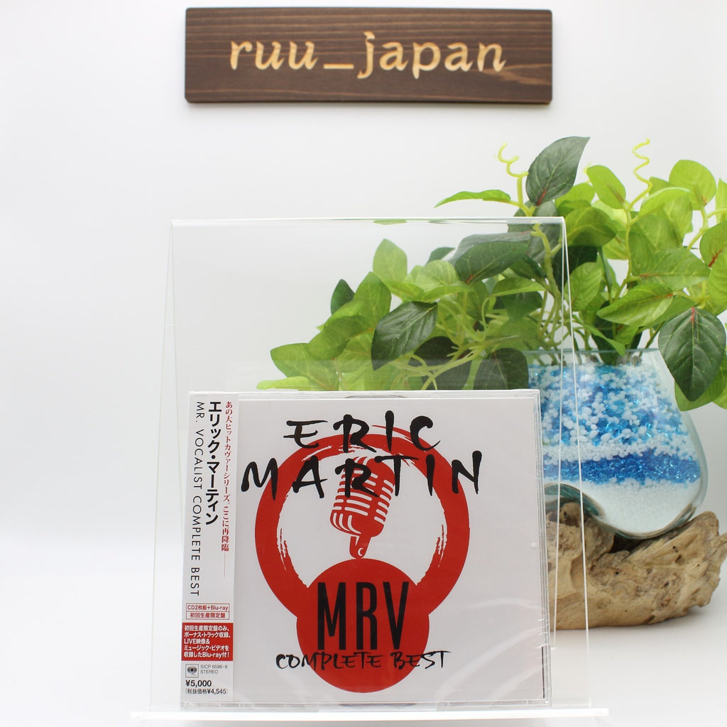 New ERIC MARTIN MR.VOCALIST COMPLETE BEST JAPAN 2 CD + BLU-RAY