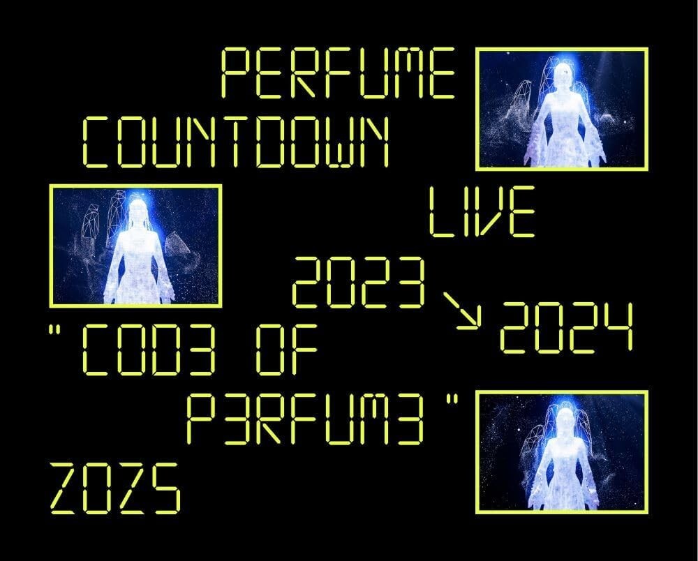 Perfume Countdown Live 2023-2024 COD3 OF P3RFUM3 ZOZ5 Limited Edition 2 New