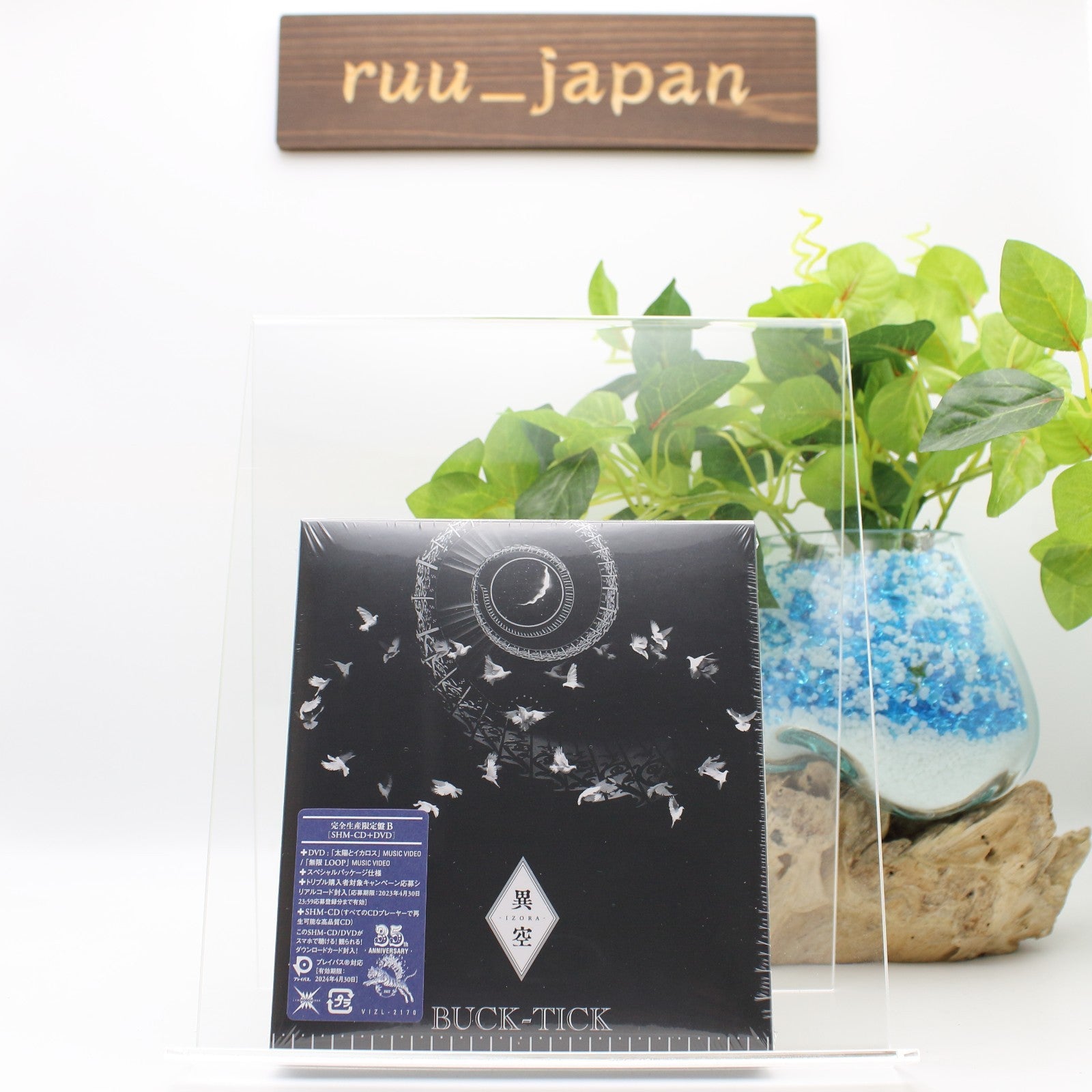 DVD BUCK-TICK IZORA Limited Edition B SHM-CD DVD Region 2 VIZL-2170