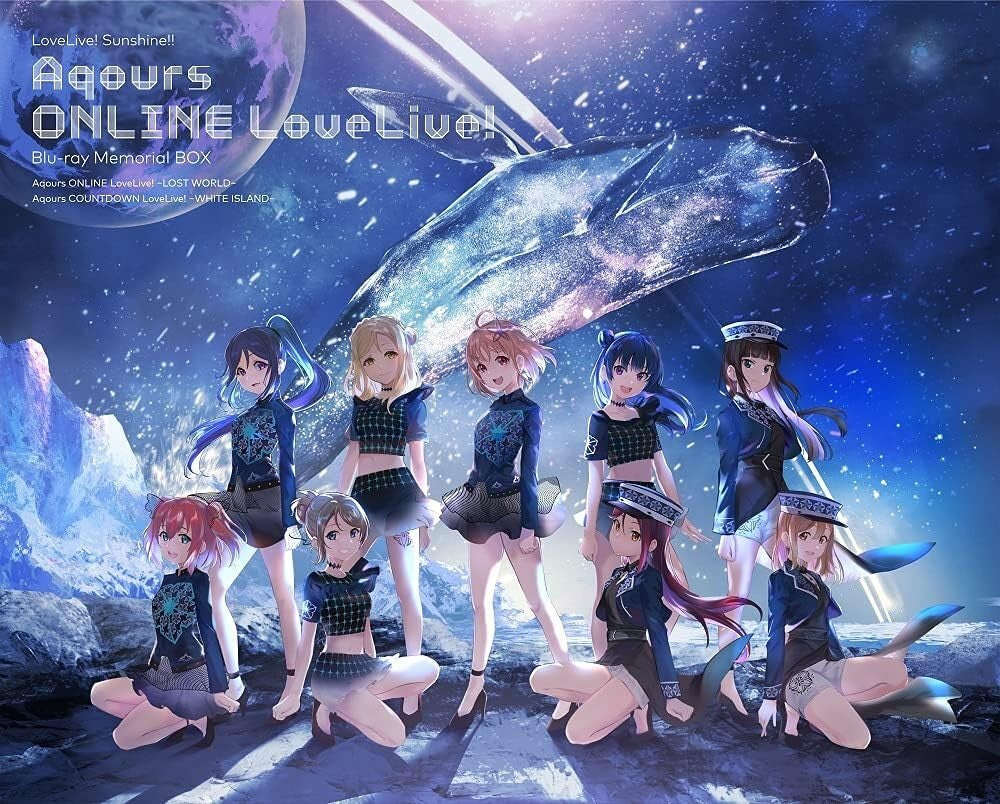 New Love Live Sunshine Aqours ONLINE LoveLive Blu-ray Memorial Box Book
