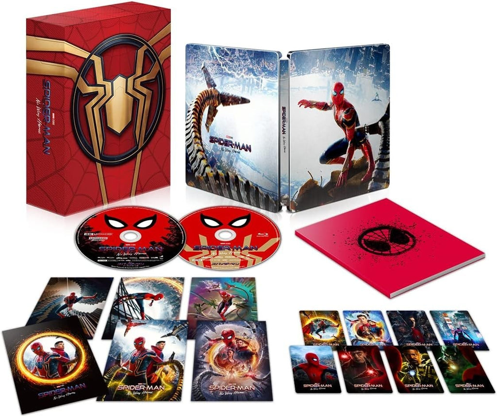 Blu-ray Spider-Man: No Way Home Japan Limited Premium Steelbook Ver. 4K ULTRA HD