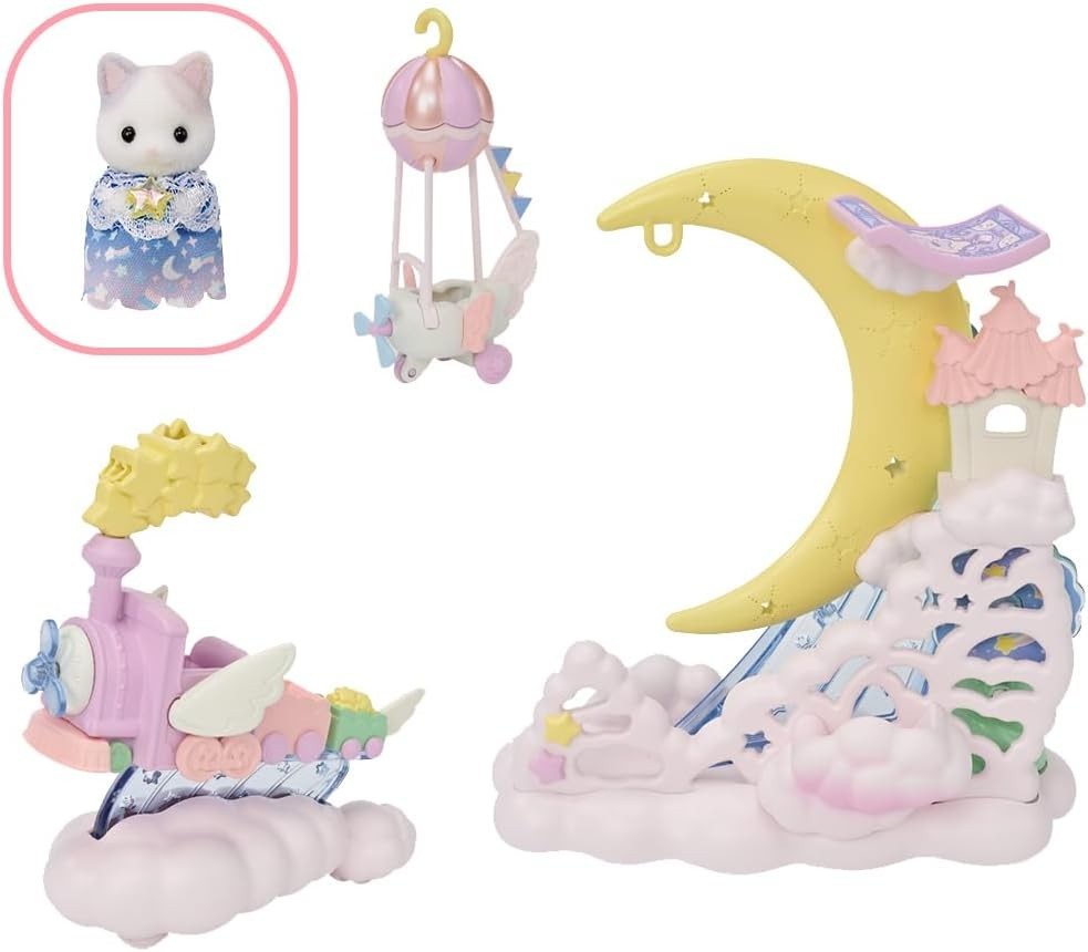 Sylvanian Family Yuenchi Attraction [Sky Moon Light Parade Set] F-39 ST Mark NEW
