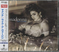 MADONNA CD Like A Virgin Digital Remaster WPCR-80201 w/Bonus Track Japan NEW