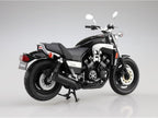 Aoshima Yamaha Vmax Black2 1:12 Scale Diecast Bike NEW