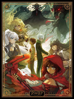 RWBY Volume 6 Limited Edition Blu-ray Booklet Ruby & Yang Acrylic Keychains new