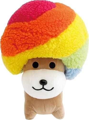 San-X Afro Dog Hug Plush Toy MV30001 New