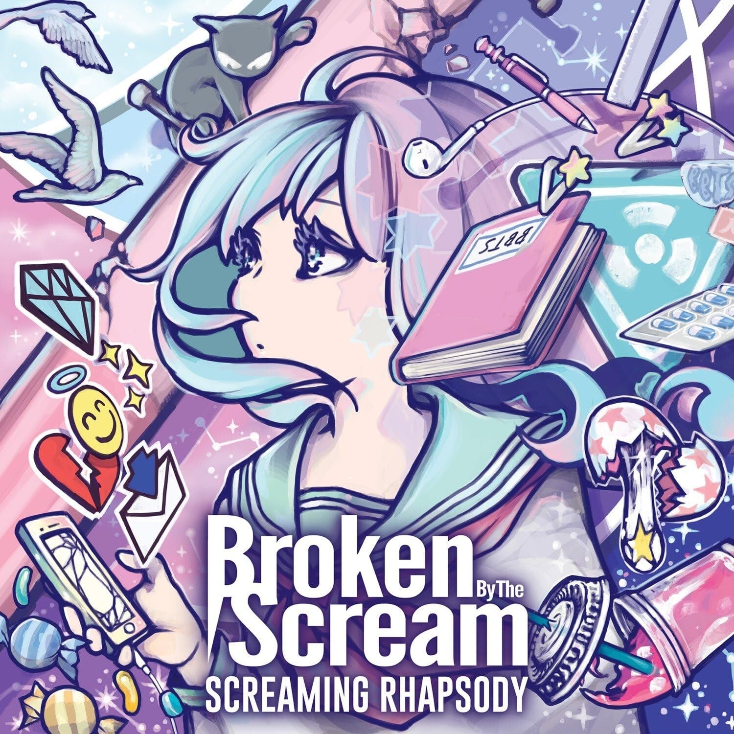 New Broken By The Scream CD Mini Album SCREAMING RHAPSODY Japan