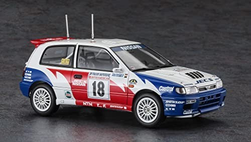 1/24 Nissan Pulsar RNN14 GTI-R 1991 Acropolis Rally Plastic Model HC53 New