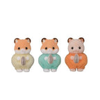 Sylvanian Families Doll [Hamster Family] FS-61 ST Mark Certified Ages 3 and New