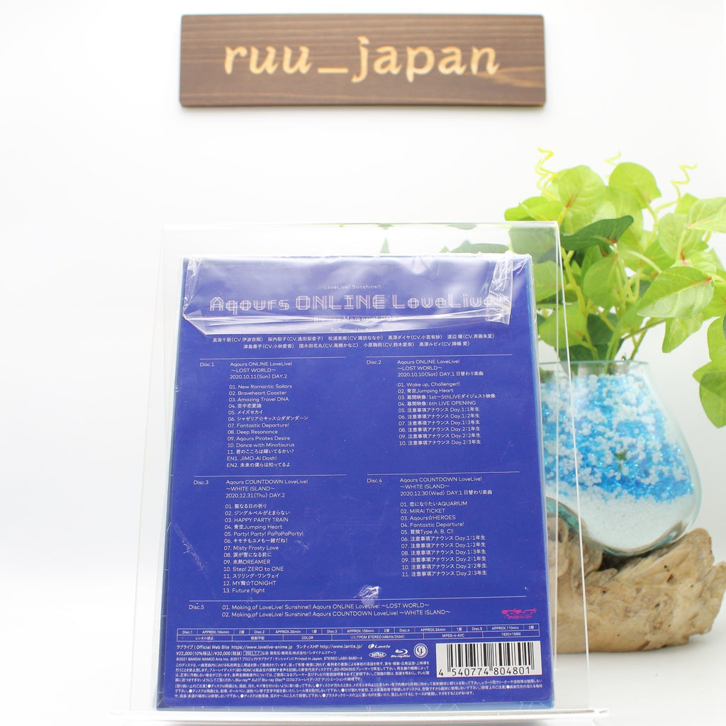New Love Live Sunshine Aqours ONLINE LoveLive Blu-ray Memorial Box Book