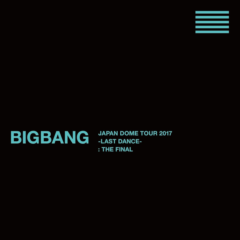 New BIGBANG DOME TOUR 2017 -LAST DANCE-: THE FINAL 7+2CD+1PHOTOCARD Blu-ray