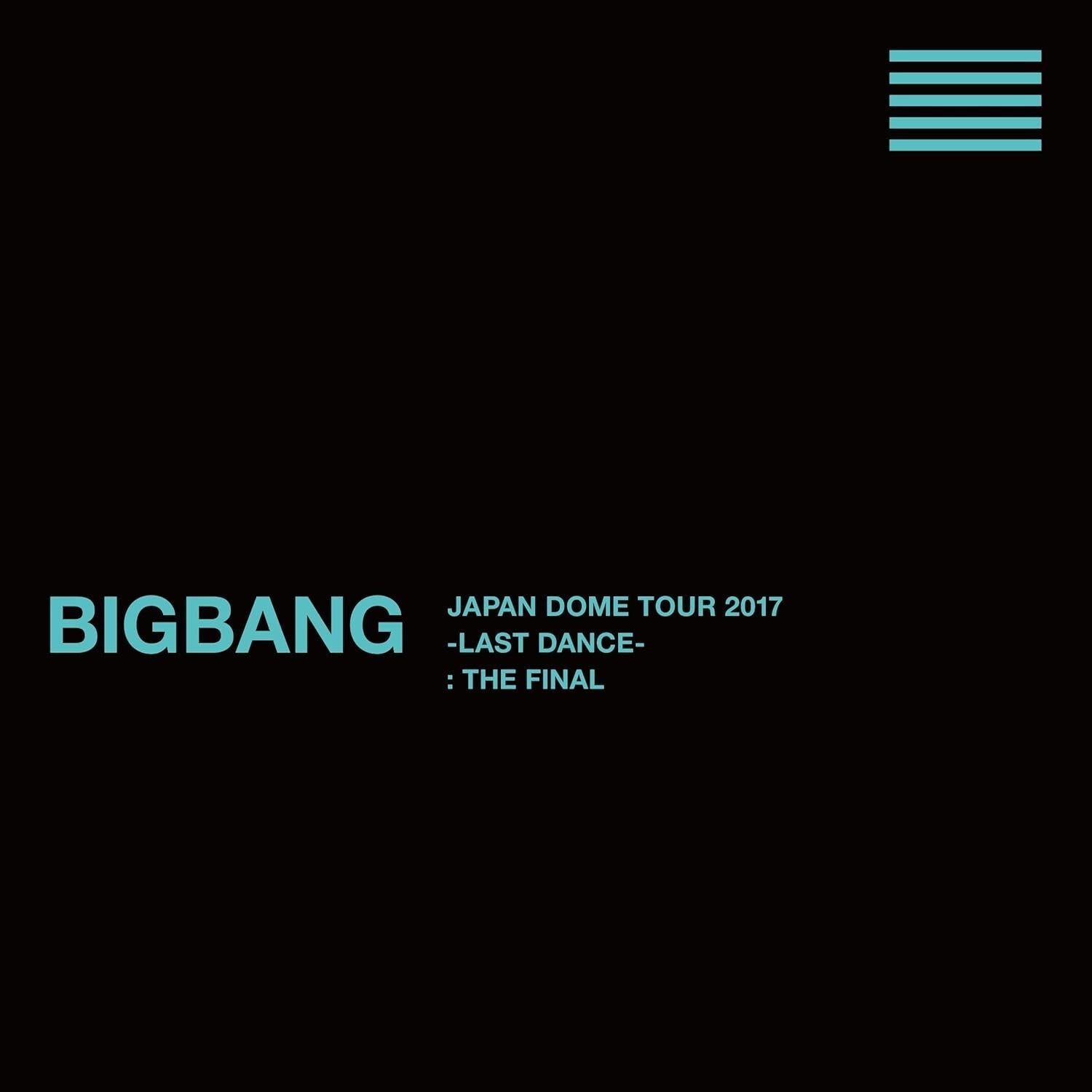 New BIGBANG DOME TOUR 2017 -LAST DANCE-: THE FINAL 7+2CD+1PHOTOCARD Blu-ray