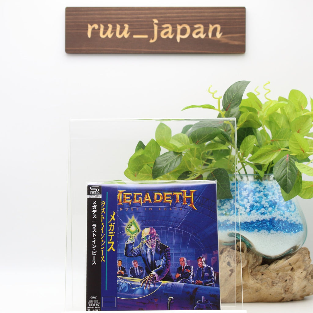 MEGADETH RUST IN PEACE WITH BONUS TRACS JAPAN MINI LP SHM CD From Japan NEW