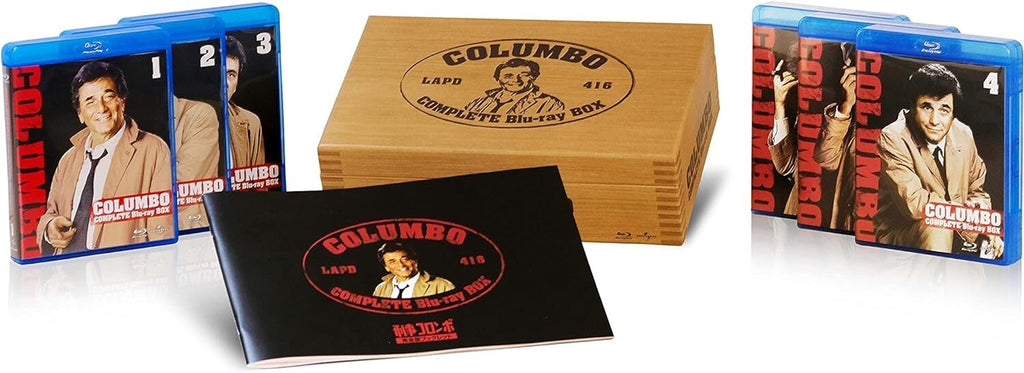 Columbo Complete Blu-ray Box First Limited Edition 35 Discs New