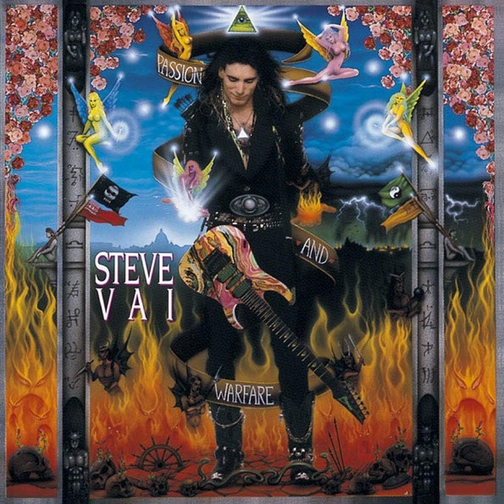 Steve Vai CD Passion And Warfare 4 Bonus Tracks Japan OBI E New