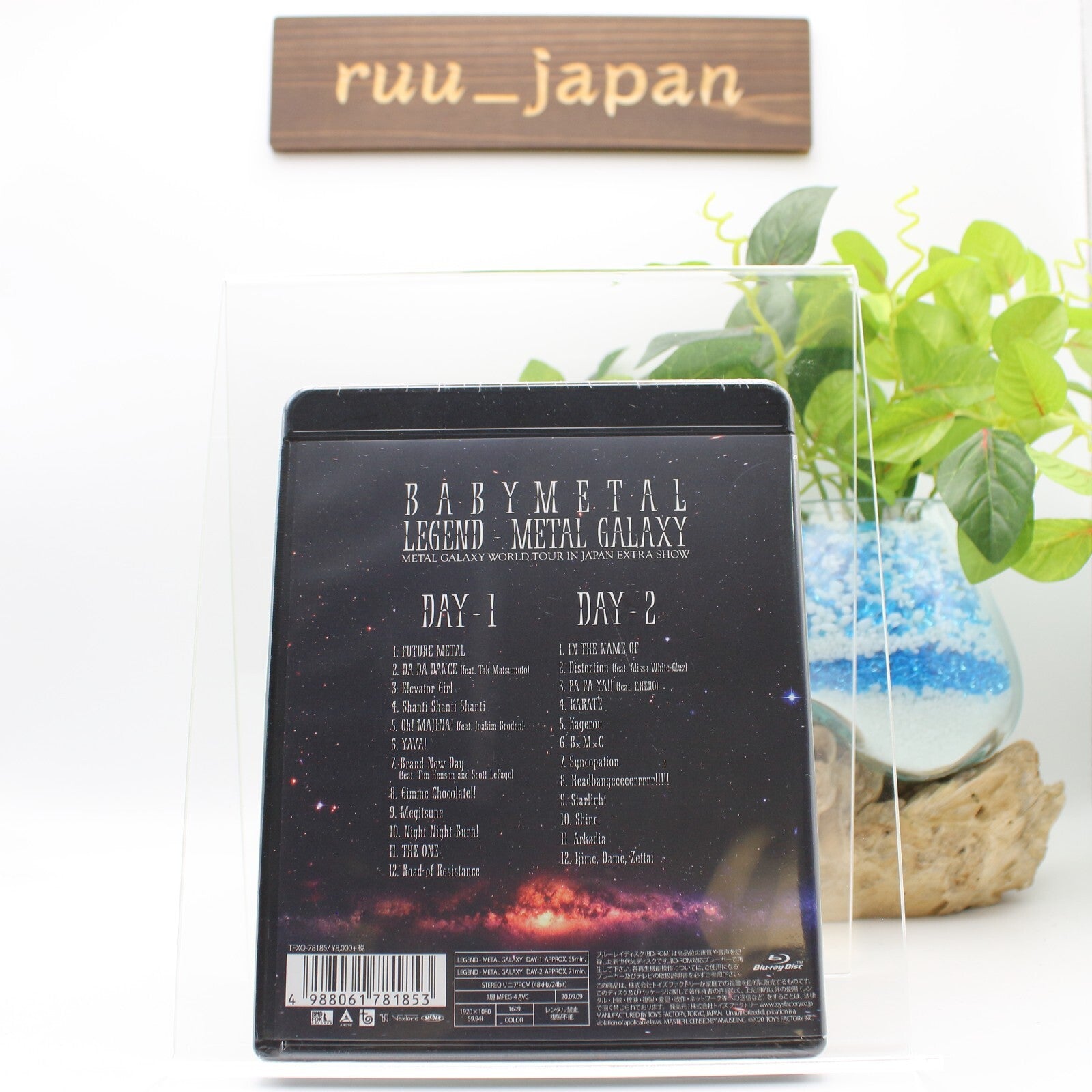 BABYMETAL LEGEND METAL GALAXY WORLD TOUR IN JAPAN EXTRA SHOW 2 Blu-ray new
