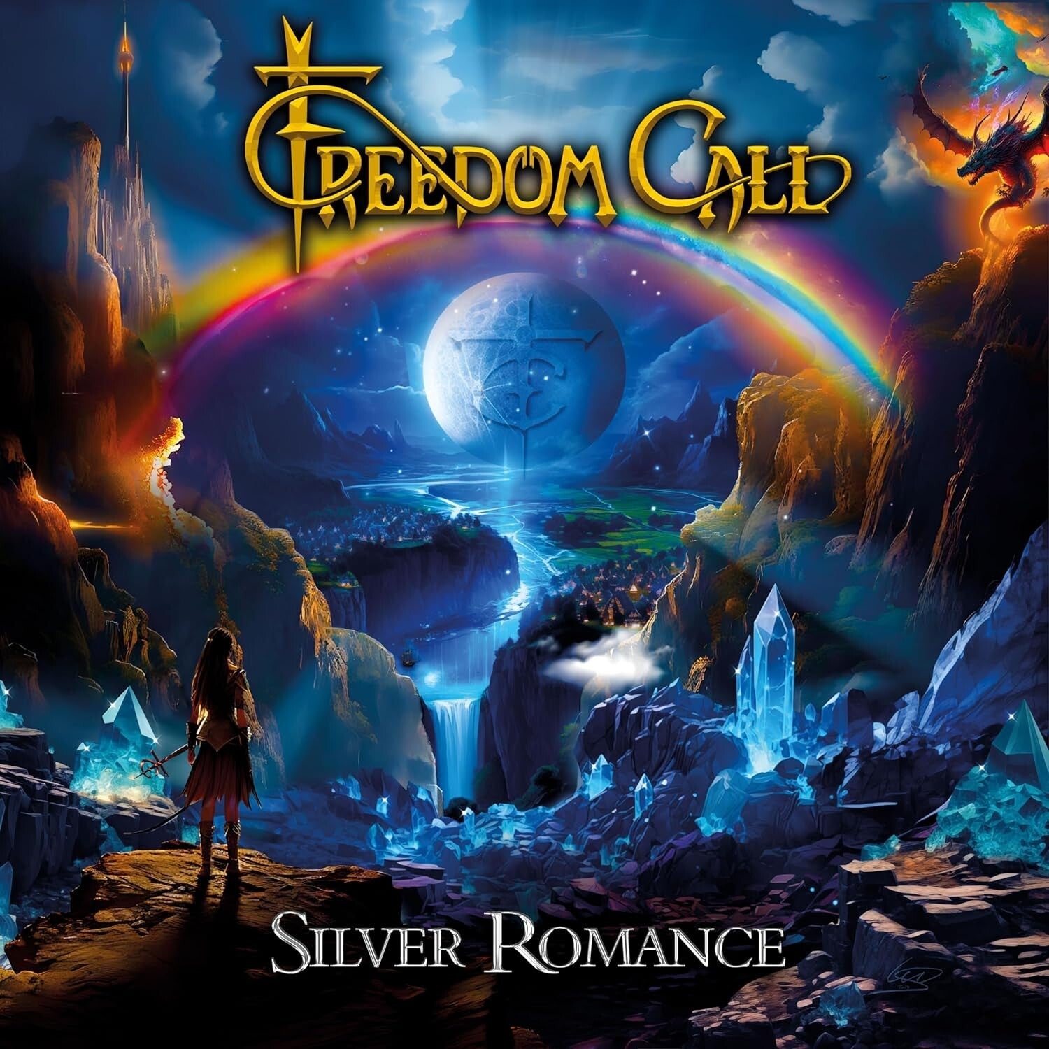 FREEDOM CALL SILVER ROMANCE WITH BONUS TRACK JAPAN CD New
