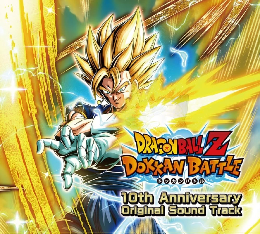 Dragon Ball Z Dokkan Battle 10th Anniversary Soundtrack 8-CD box set Japan-only