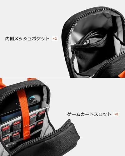 tomtoc Sling Crossbody Bag for Nintendo Switch 2  Protective Travel Chest New