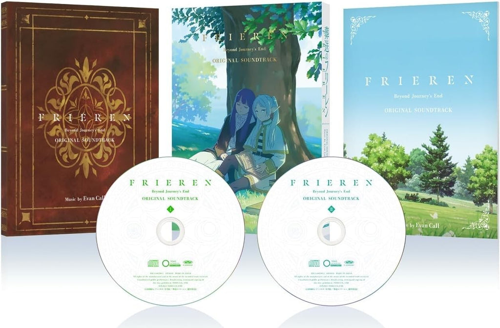 FRIEREN: Beyond Journeys End ORIGINAL SOUNDTRACK 2 CD Booklet Japan NEW