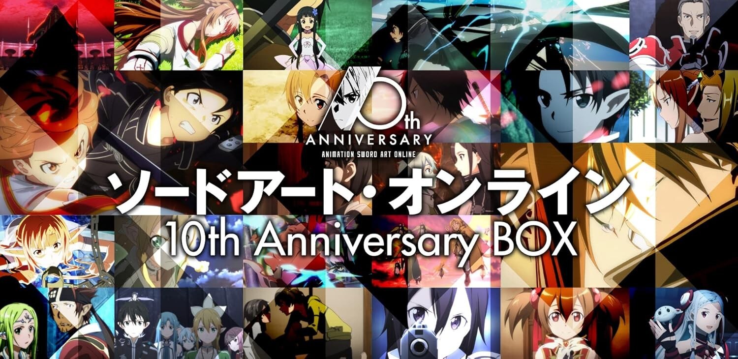 Sword Art Online 10th Anniversary BOX Limited Edition [Blu-ray]! New