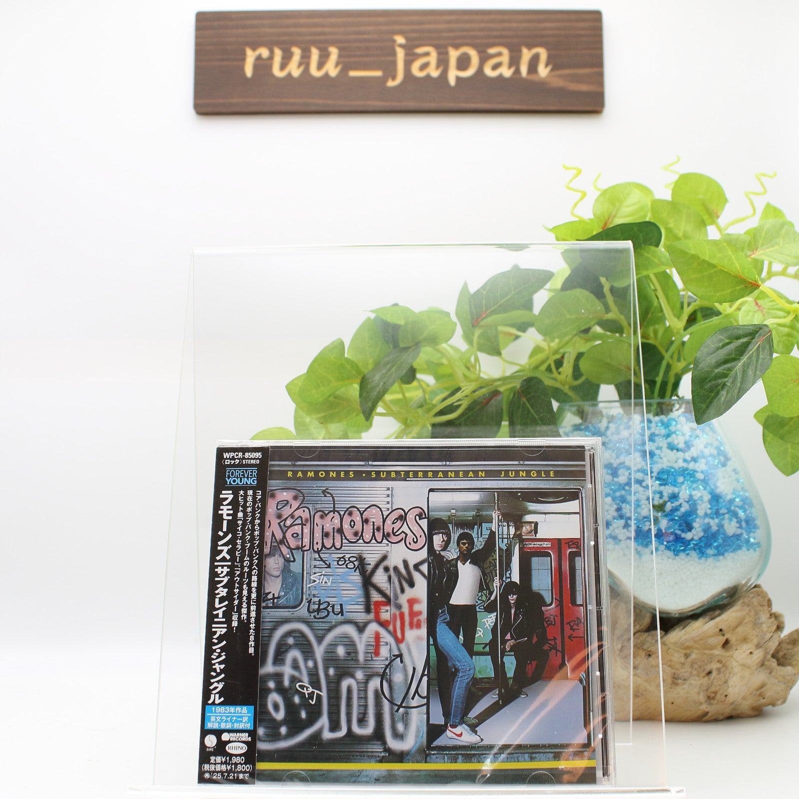 New RAMONES SUBTERRANEAN JUNGLE WITH BONUS TRACKS 2025 JAPAN CD