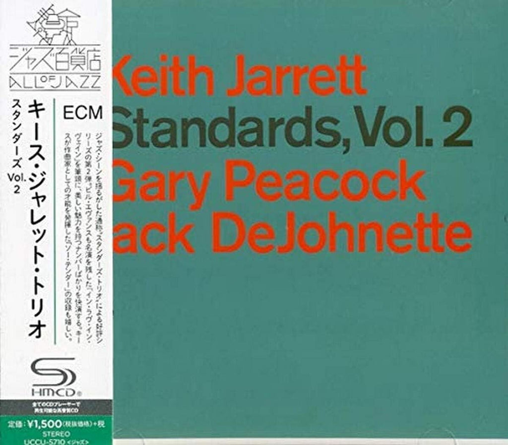 Keith Jarrett Jazz Piano NEW SHM-CD Standards, Vol. 2 Japan OBI