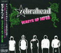 New CD WASTE OF MFZB Zebrahead from Japan