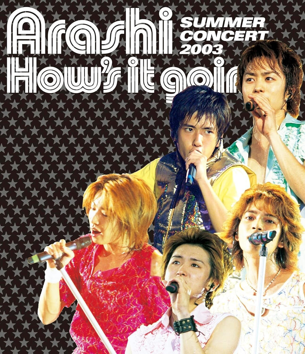 New Arashi Hows it going? SUMMER CONCERT 2003 Blu-ray Region free LCXA-5500