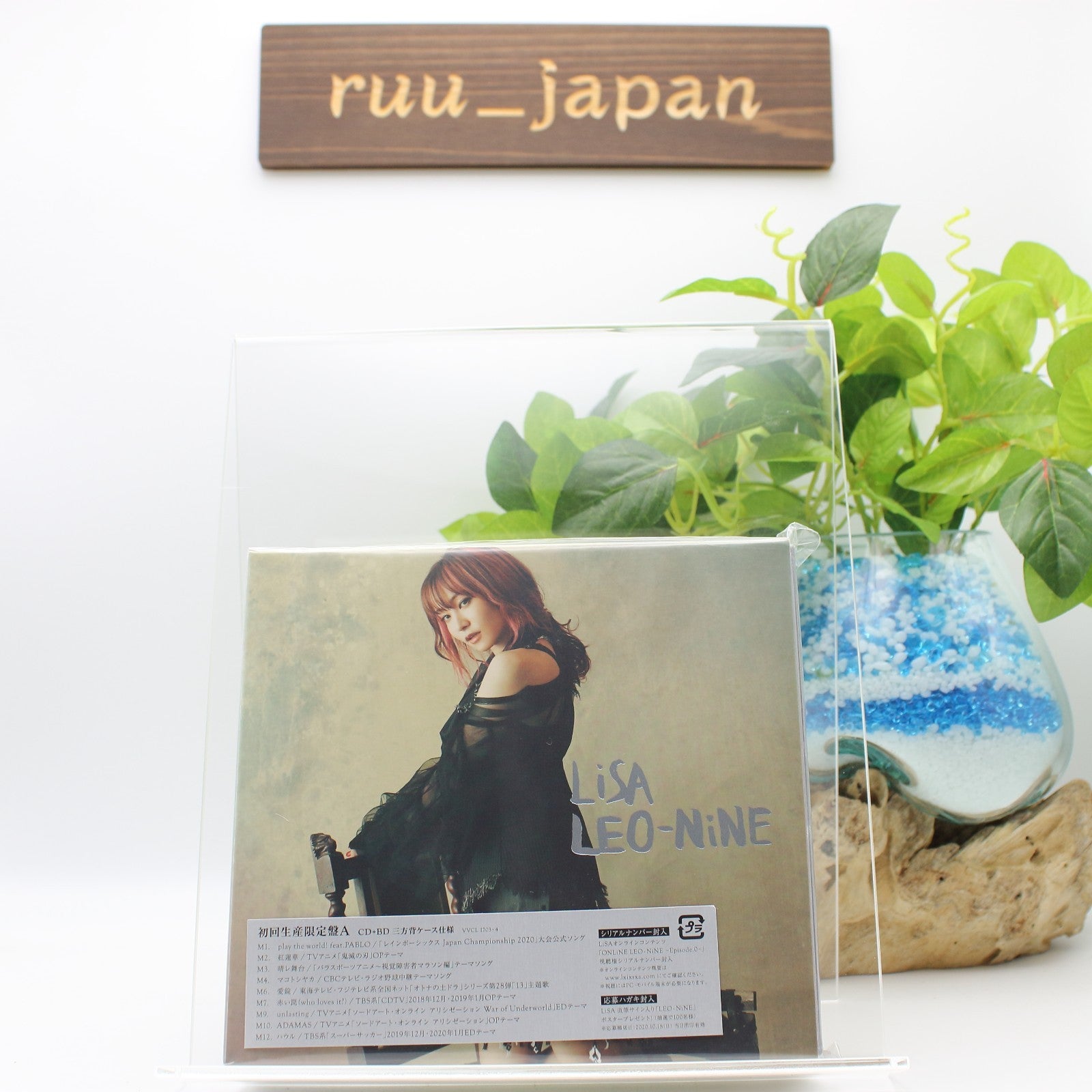 LiSA LEO-NiNE First Limited Edition Type A CD Blu-ray Book Japan New