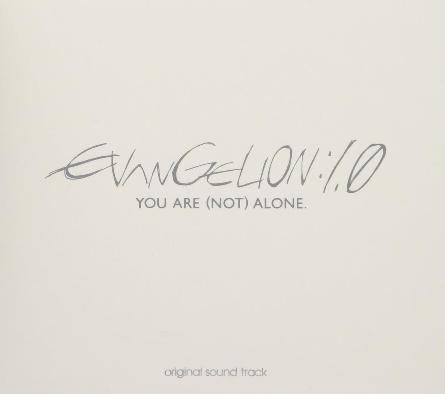 New CD Evangelion: 1.0 You Are (Not) Alone Original Soundtrack Shiro Sagisu