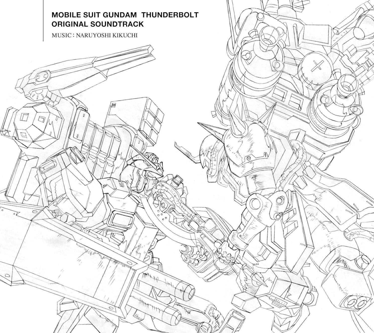 MOBILE SUIT GUNDAM THUNDERBOLT OST FEAT NARUYOSHI KIKUCHI Blu-spec CD2 New