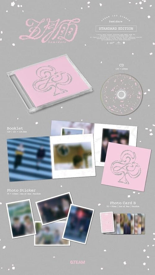 &TEAM Samidare JAPAN CD+PHOTOCARD Standard edition NEW