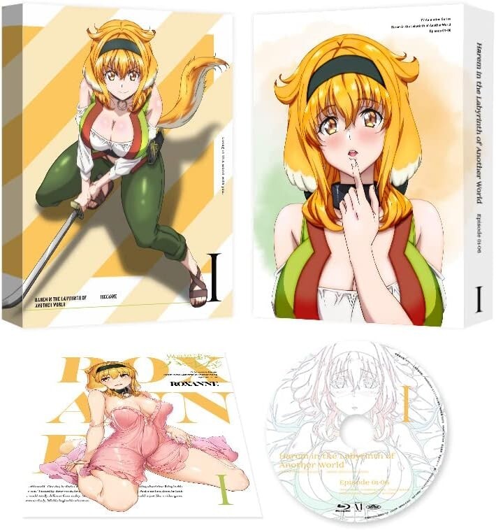 Harem in the Labyrinth of Another World Blu-ray Box Vol.1 Booklet Japan New
